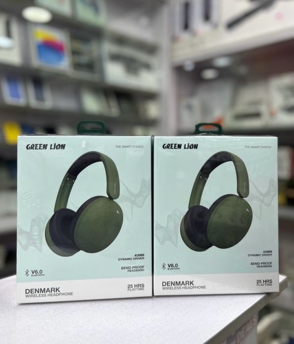 Green Lion Denmark Wireless Headphones