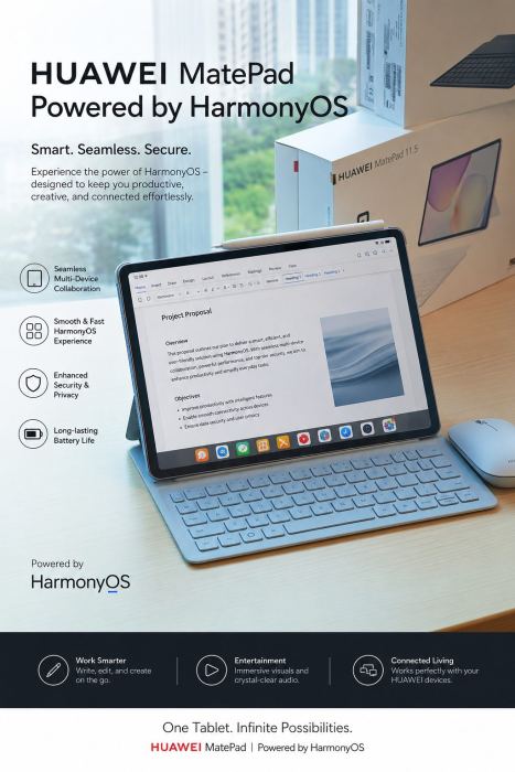 Huawei MatePad 11.5 Tablet + Entertainment Box