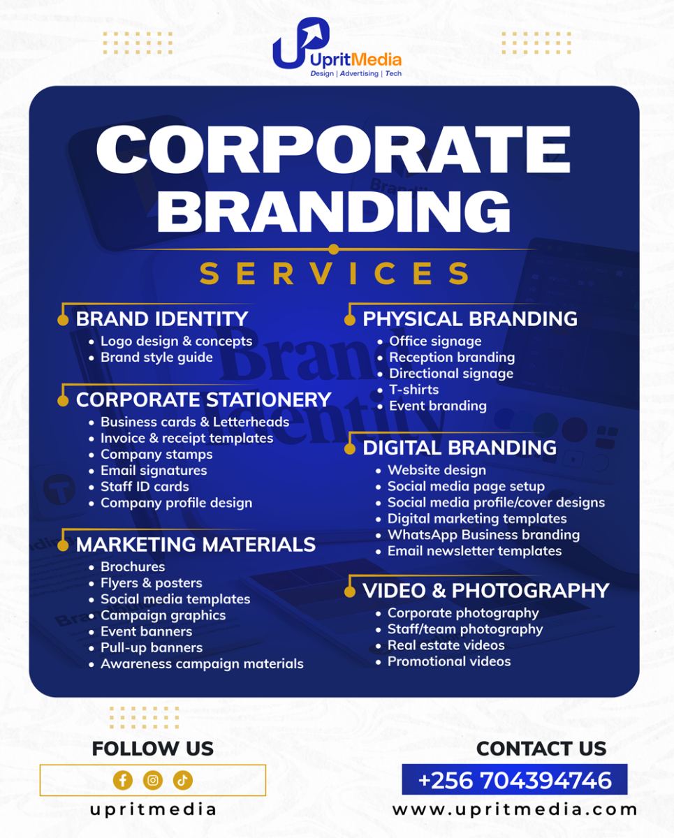 Get a Full Branding Package for your Company or Organization